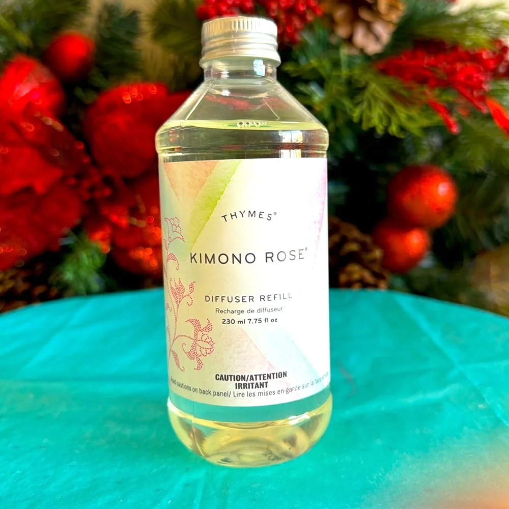 Thymes Reed Diffuser Oil - Kimono Rose - 7.75 Fl Oz